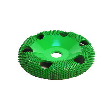 4" Donut Wheel W/ Holes Round Face 5/8" Bore